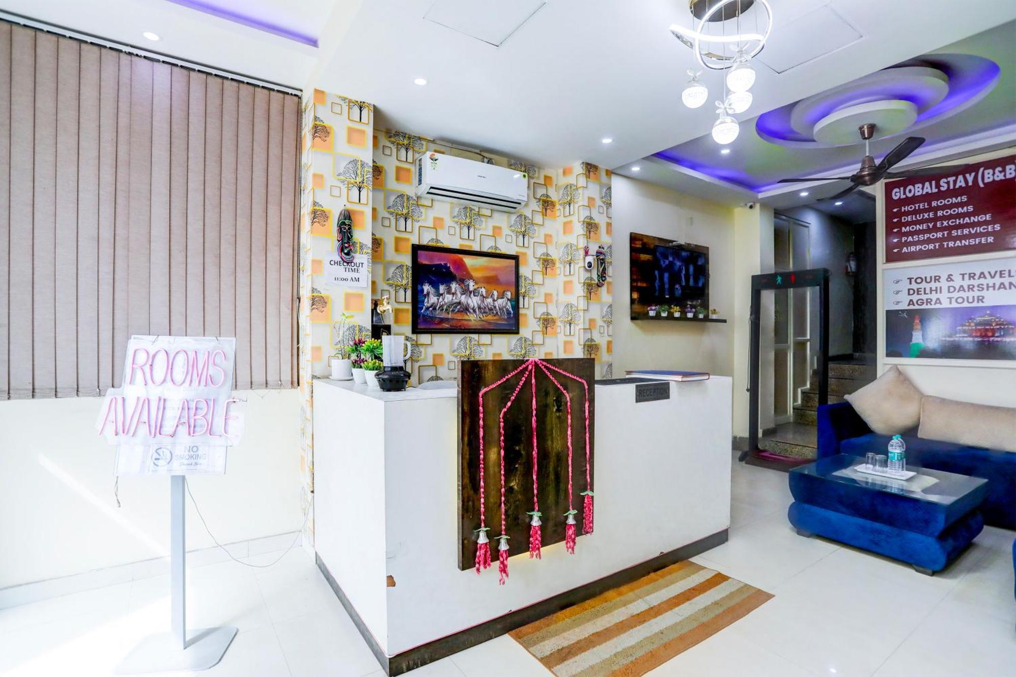 Global Stay Near Delhi Airport New Delhi Eksteriør billede