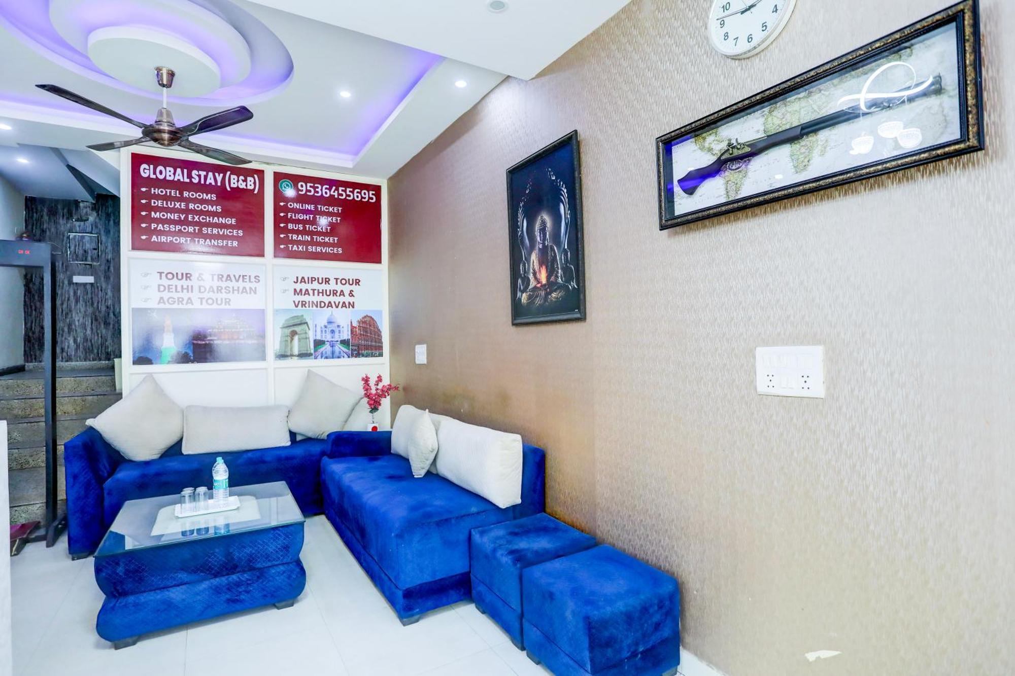 Global Stay Near Delhi Airport New Delhi Eksteriør billede